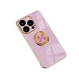 Luxury Purple and Gold Phone Case